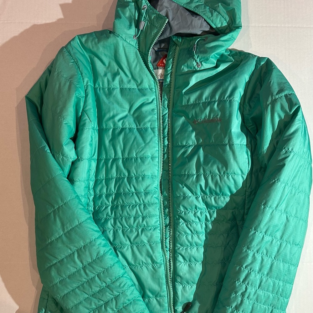 Columbia Omni-Heat Teal Jacket